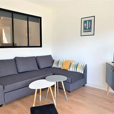 Quiberon, 2 Pieces Renove, A 2 Pas De La Plage, Loggia Sud, Garage, Classe 2*, Pour 3 Pers. - Fr-1-478-182 Apartment Quiberon